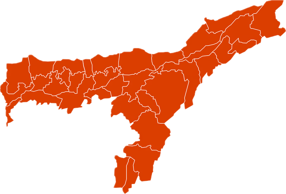 Assam Electoral Map